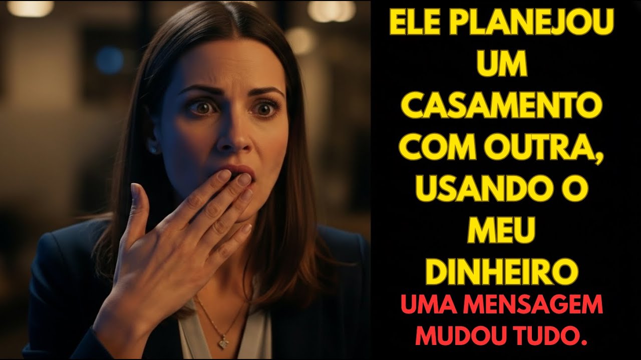 Meu MARIDO planejava um CASAMENTO com OUTRA usando o MEU  DINHEIRO, até que.....