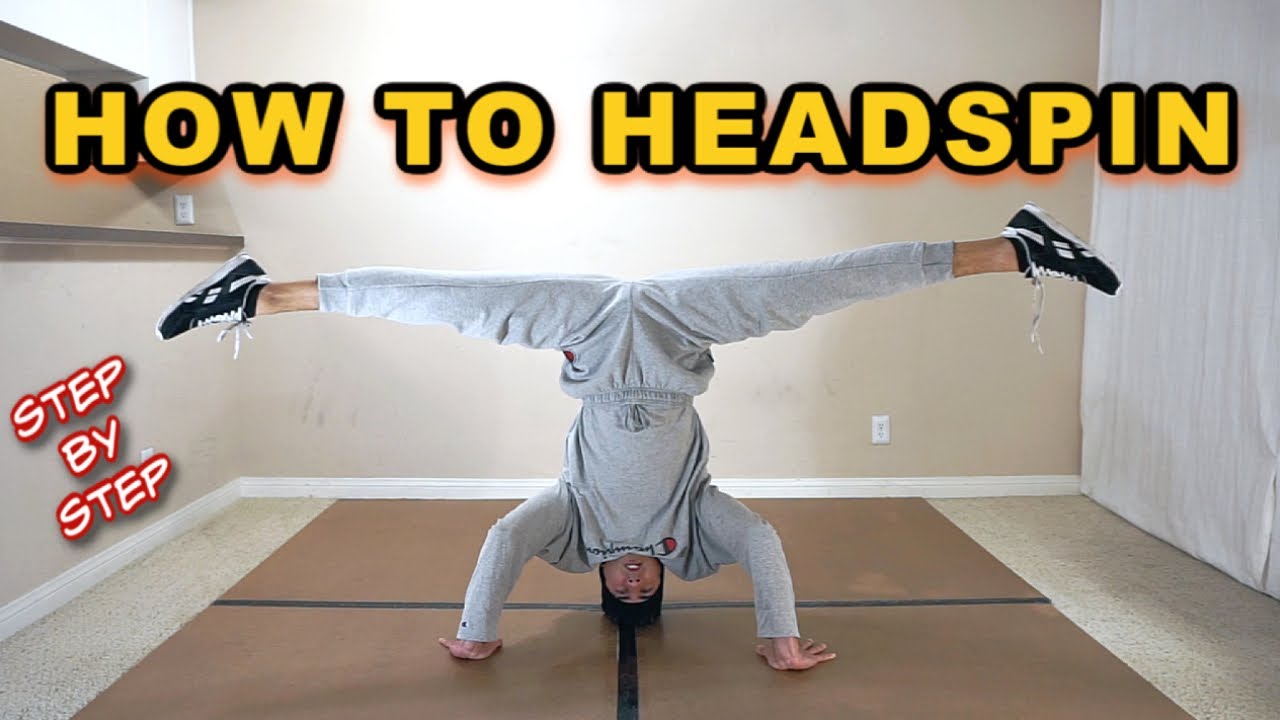 Como girar de cabeza | How to Headspin for beginners