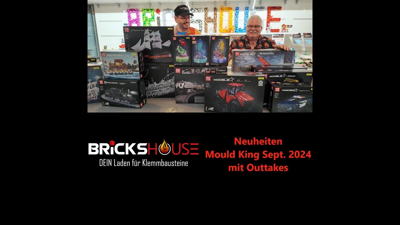 Brickshouse - Neuheiten von Mould King vom September ´24 (mit Outtakes, da Buttermaker dabei war 😉)