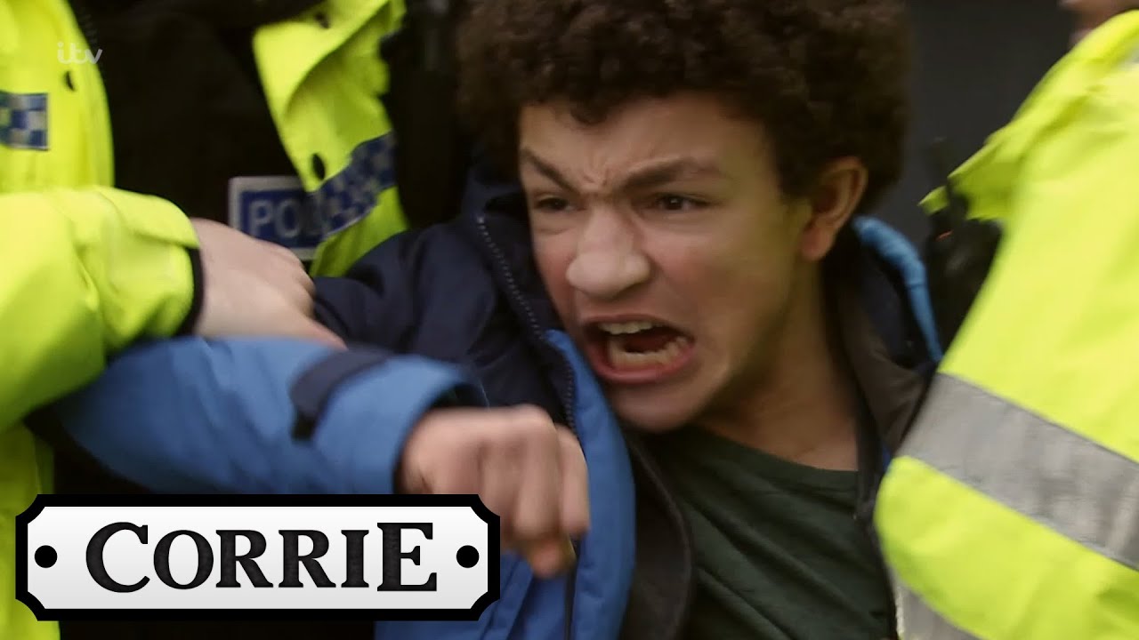 Coronation Street - Simon Gets Taken Away By The Police