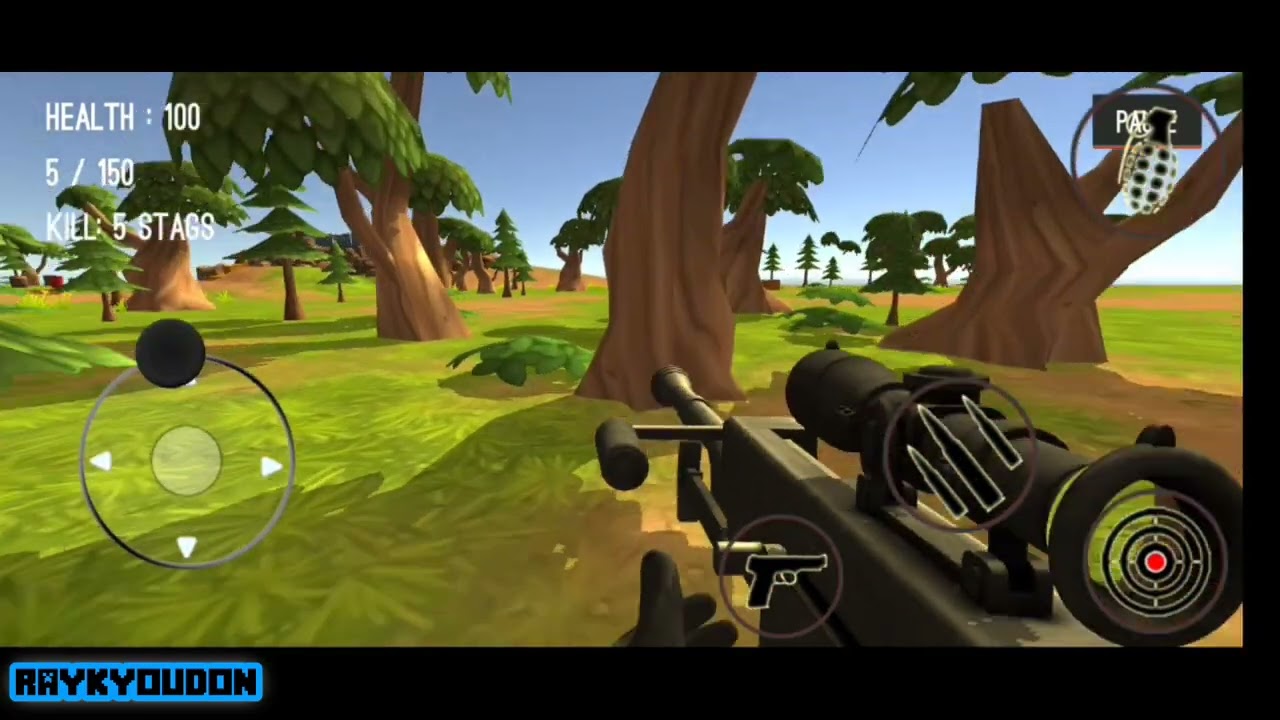 Wild Zoo Animals Hunting City | Gameplay Walkthrough Parte 1 | (Nv. 1-8)