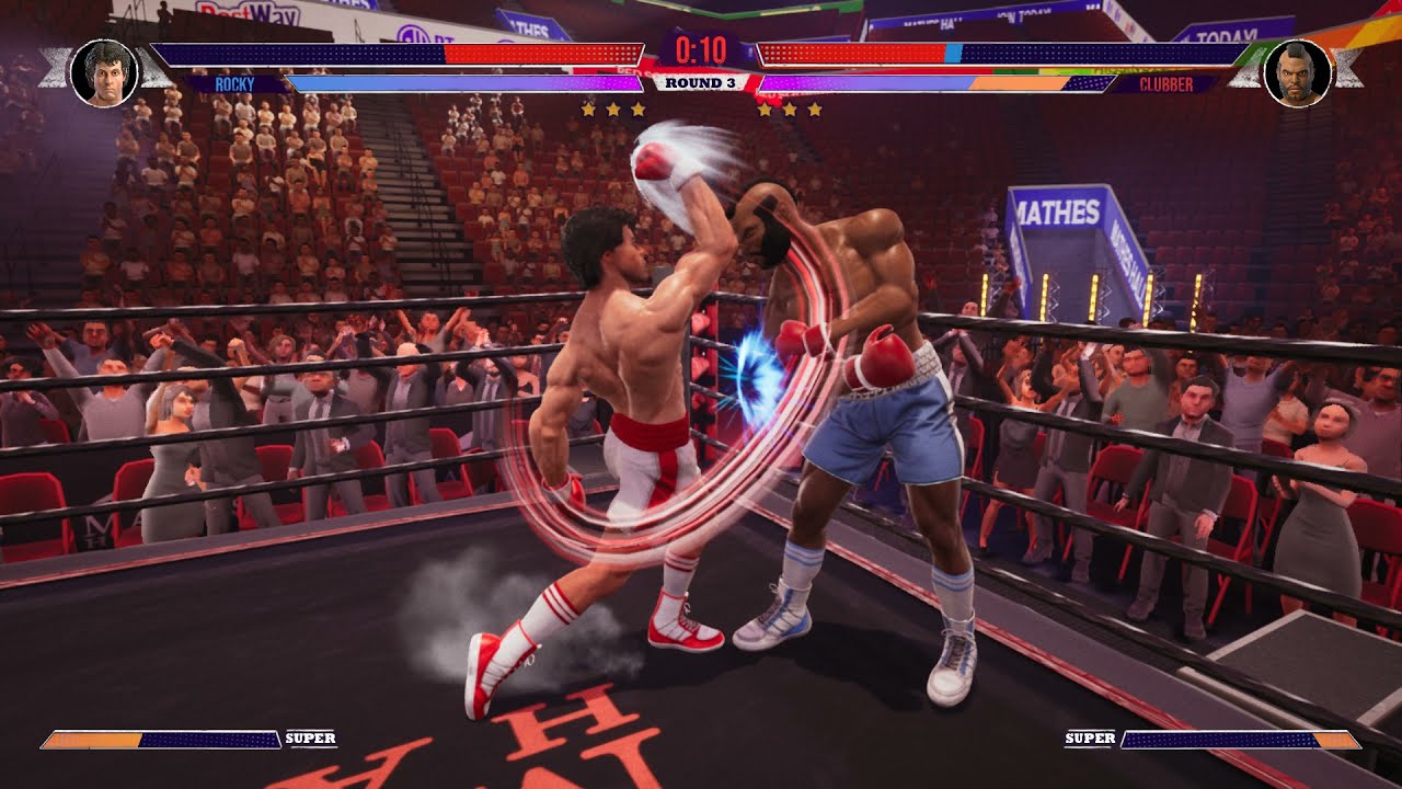 Big Rumble Boxing: Creed Champions - Rocky Balboa vs Clubber Lang  (Arcade Mode)