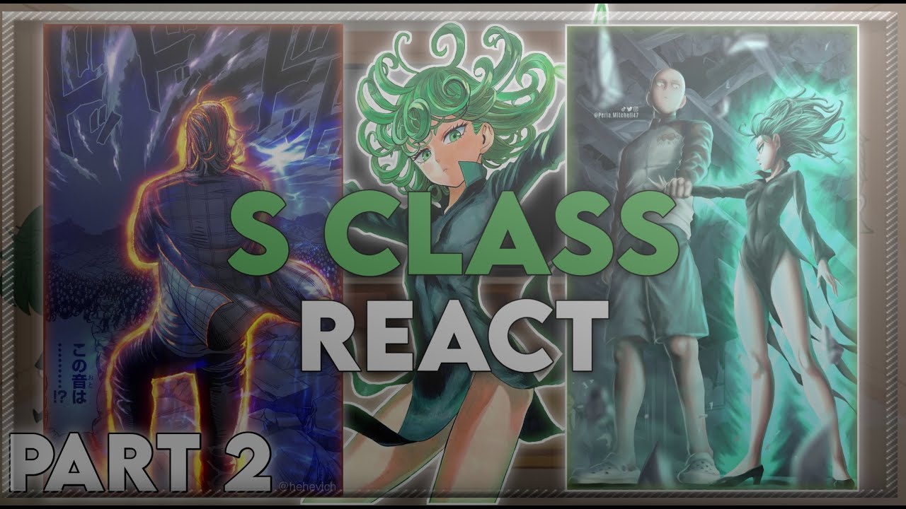 S-Class Heroes React to Saitama || Tatsumaki & King || Part 2 || One Punch Man || Eng/Ru