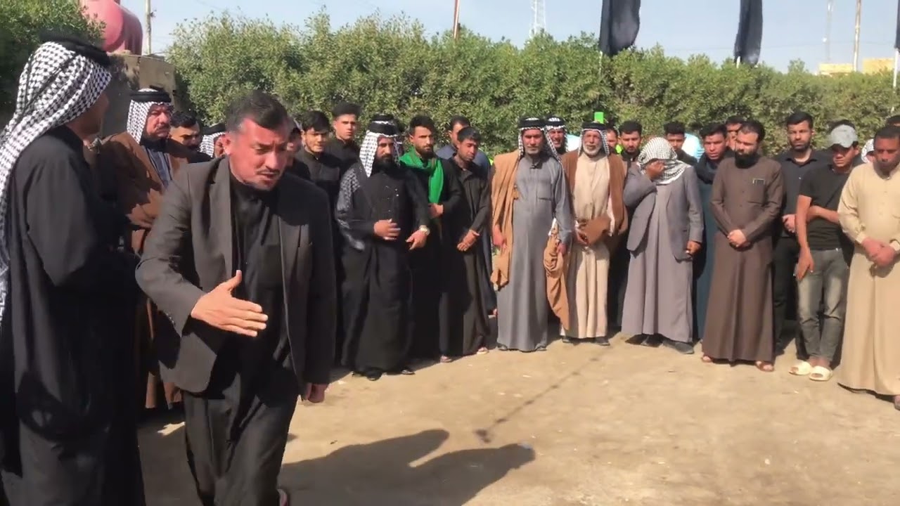 هوسات فقيد موكب شهيد الجمعة الحسيني الحاج زغير والده الشيخ فالح المشرفاوي سوق الشيوخ  نسيم الخليفاوي