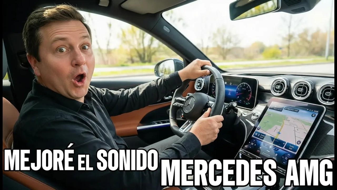Sonido ALEMÁN en este Mercedes AMG GLC 43 2026