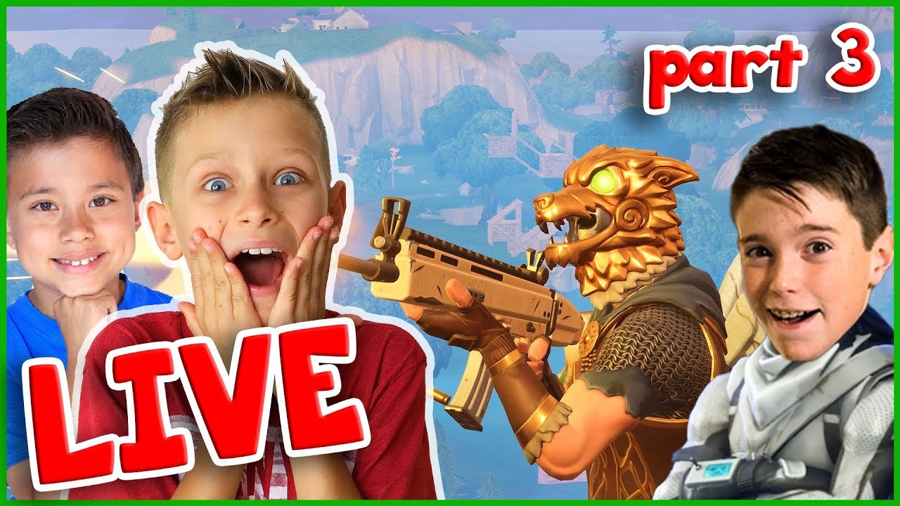MINI NINJA is Back for SQUADS with Eh Bee Family and EvanTubeHD [part 3]