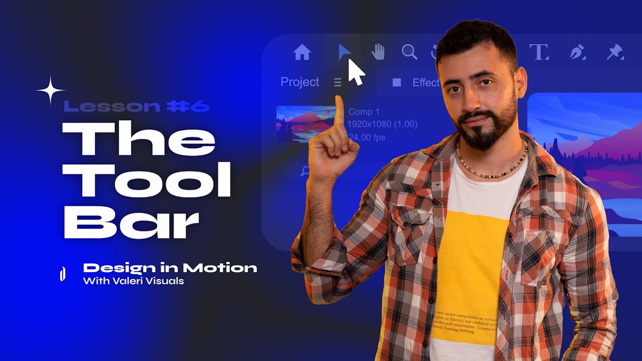 The Toolbar. Adobe After Effects for Beginners. Free Course
