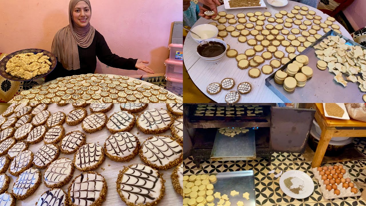 حلوة الدراوش👌🏻ب3 مكونات فقط😍سهلة سريعة اقتصادية هشة خطيرة تدوب فالفم وكمية كبيرة توجد بسرعة