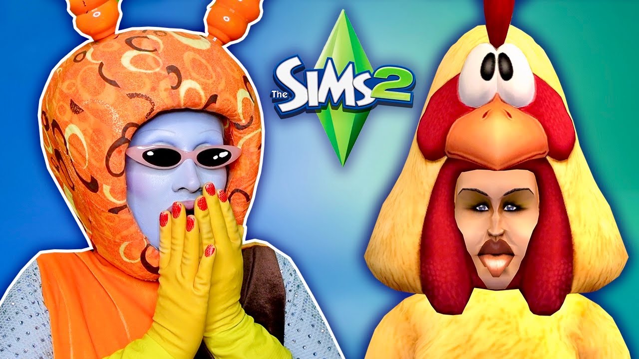 I made the WORST EVER chicken restaurant in The Sims 2