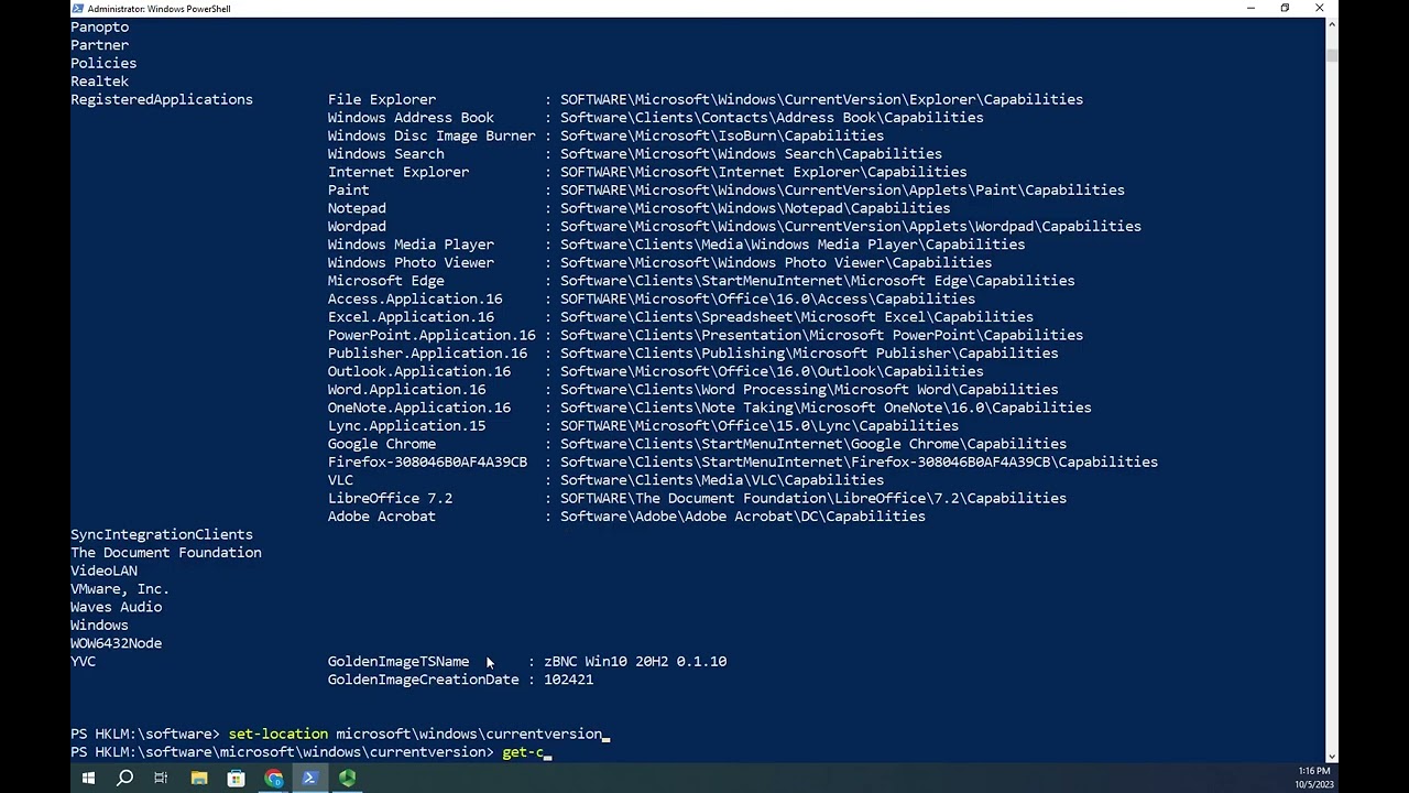 Поставщики и диски PowerShell