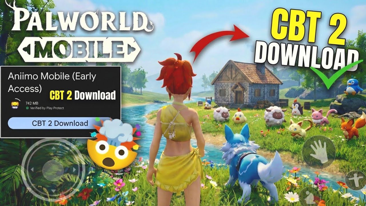 Palworld mobile (Aniimo) 🤩 CBT 2 You Can play Now !!