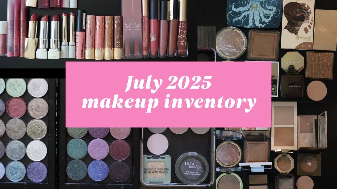 July 2025 Inventory // numbers and pictures
