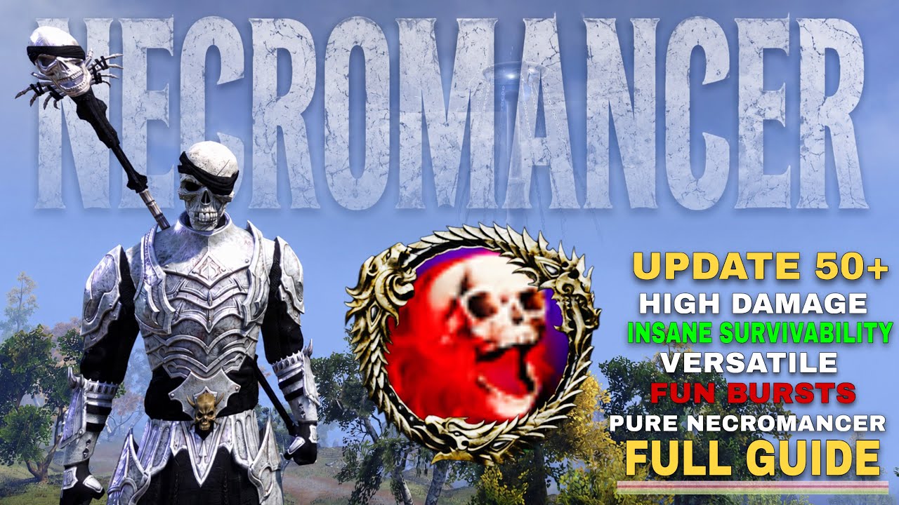 Elder Scrolls Online Necromancer PvP BUILD - Necromancer is Resurrected