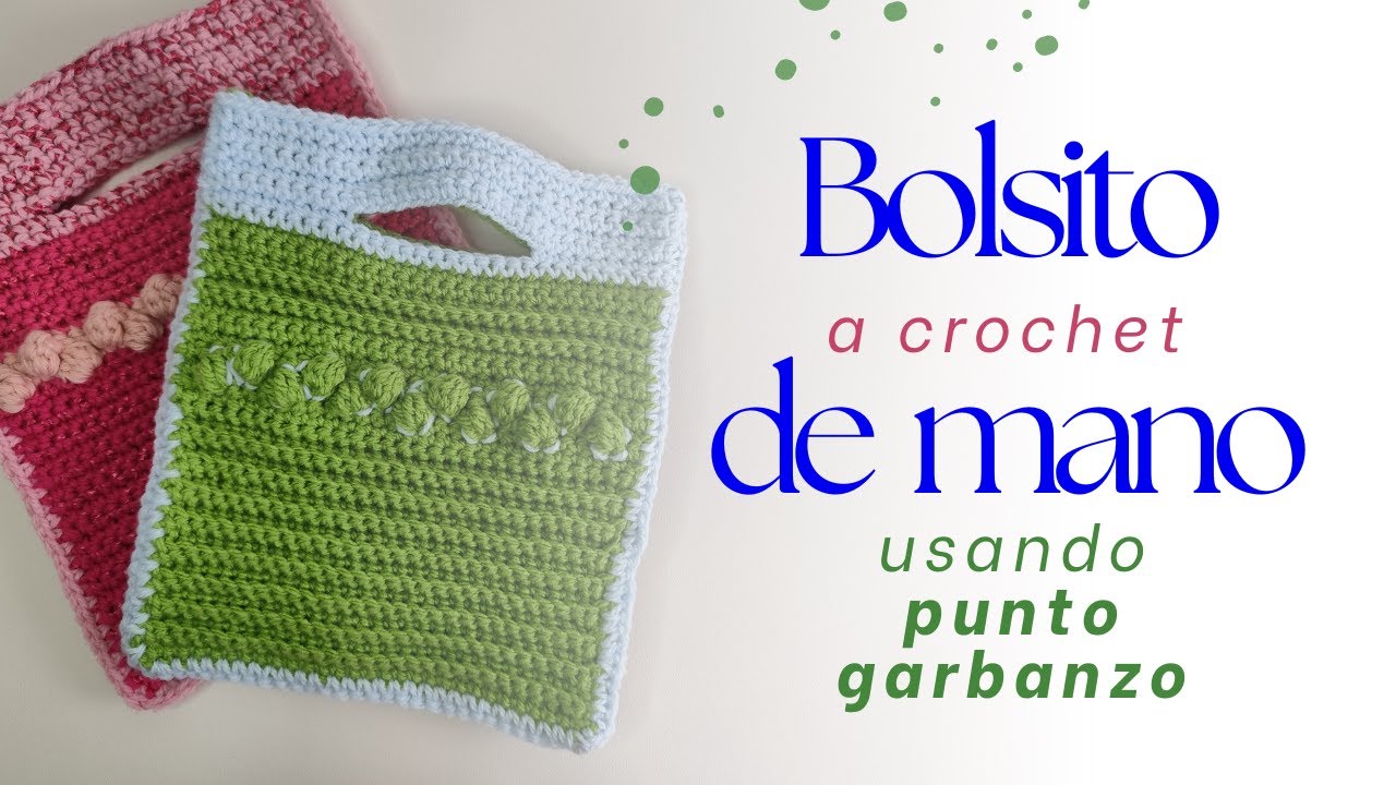 Tutorial Bolsito De Mano A Ganchillo (Crochet)