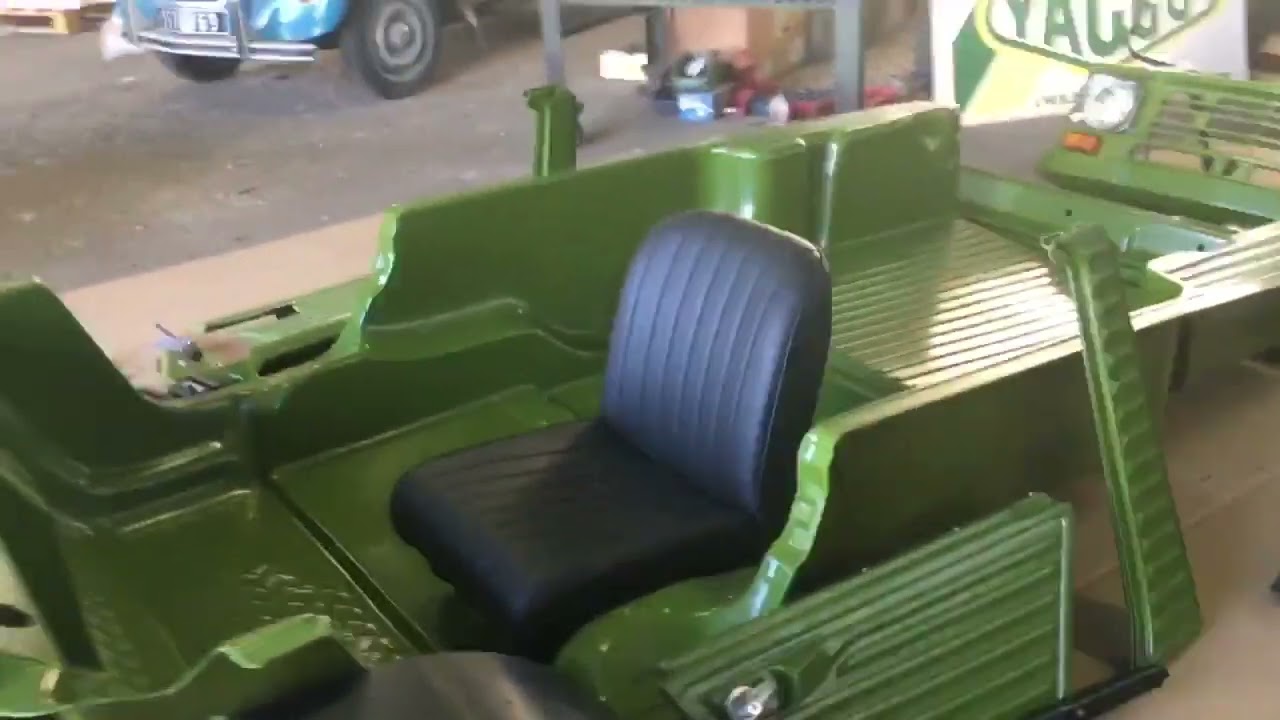 350 heures de restauration d’une Citroën Méhari résumé en 350 secondes