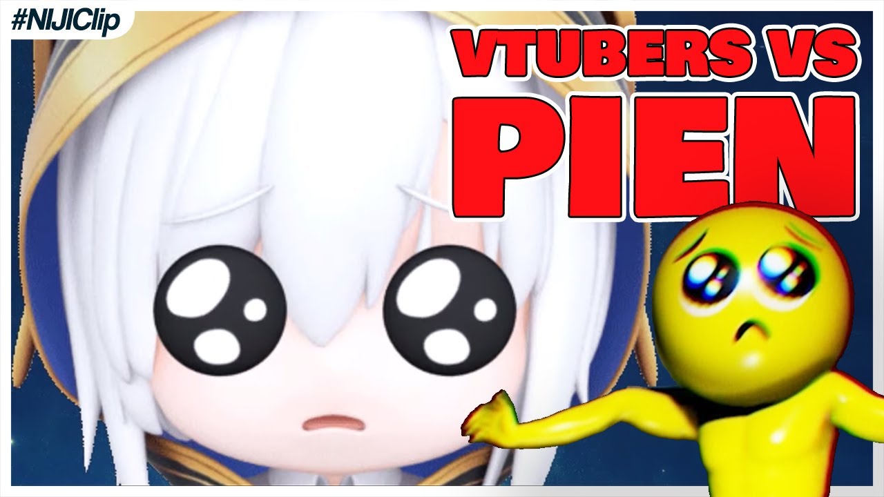 PIEN | Japanese Horror Game Reaction Compilation (VTuber/NIJISANJI Moments) (Eng Sub)