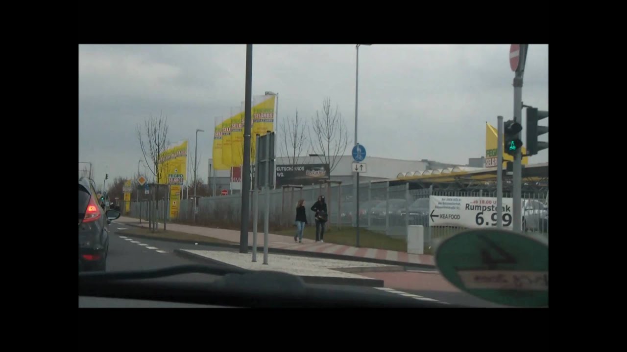 Weg zum aktuellen Big Brother Haus und zum alten Standort des BB 5 Hauses - 11.3.2011