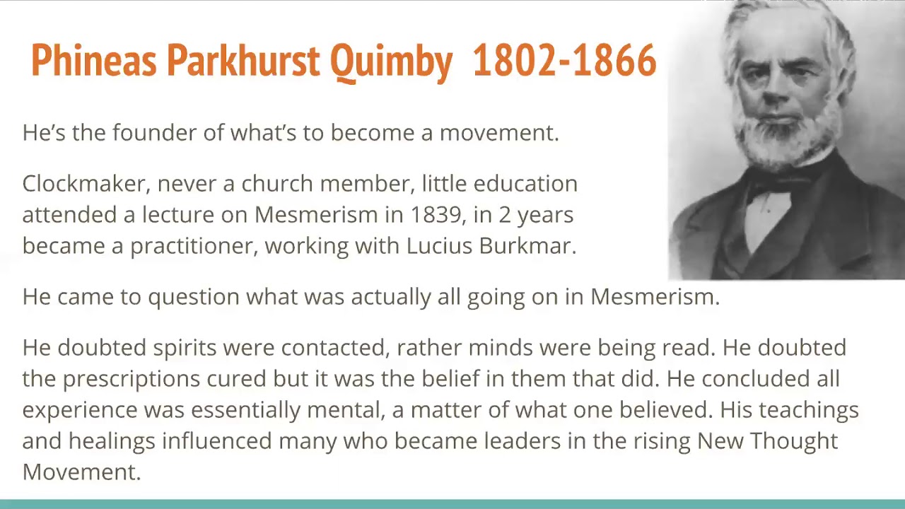 The Rise and Influence of the New Thought Movement