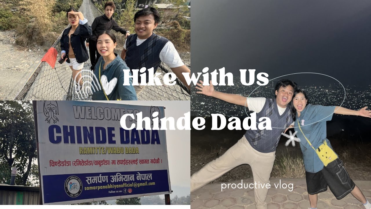 Chinde dada hiking🥾ll Hike with me🍃🏞️