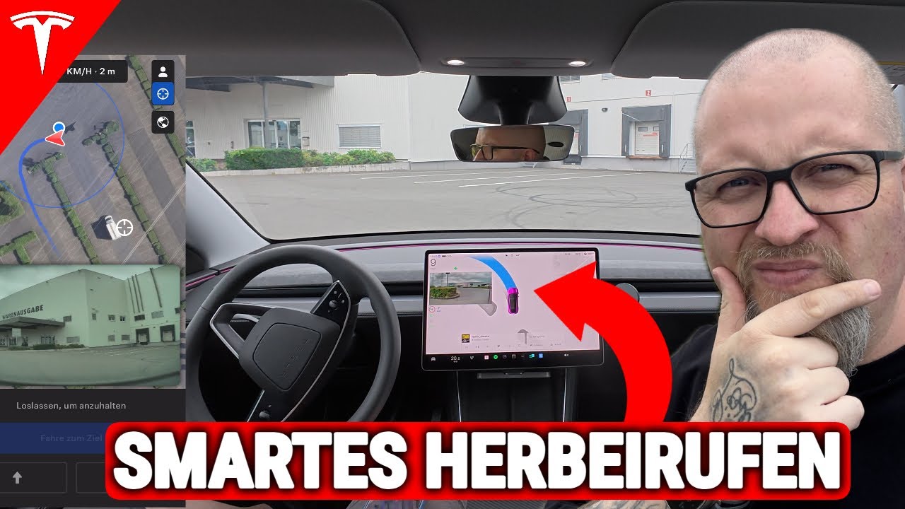 TESLA EAP Smart-Herbeirufen im Härtetest in DE – funktioniert es wirklich? 🤯😵‍💫