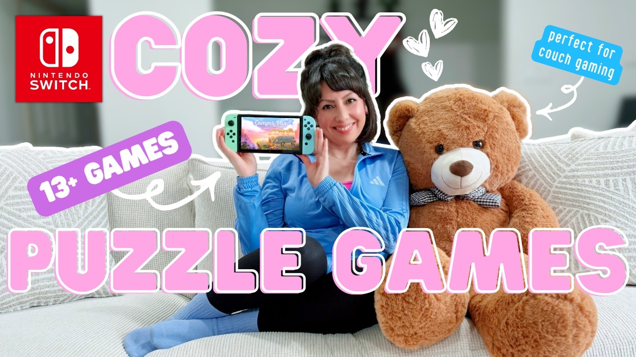 cozy Nintendo Switch puzzle games to play on your couch