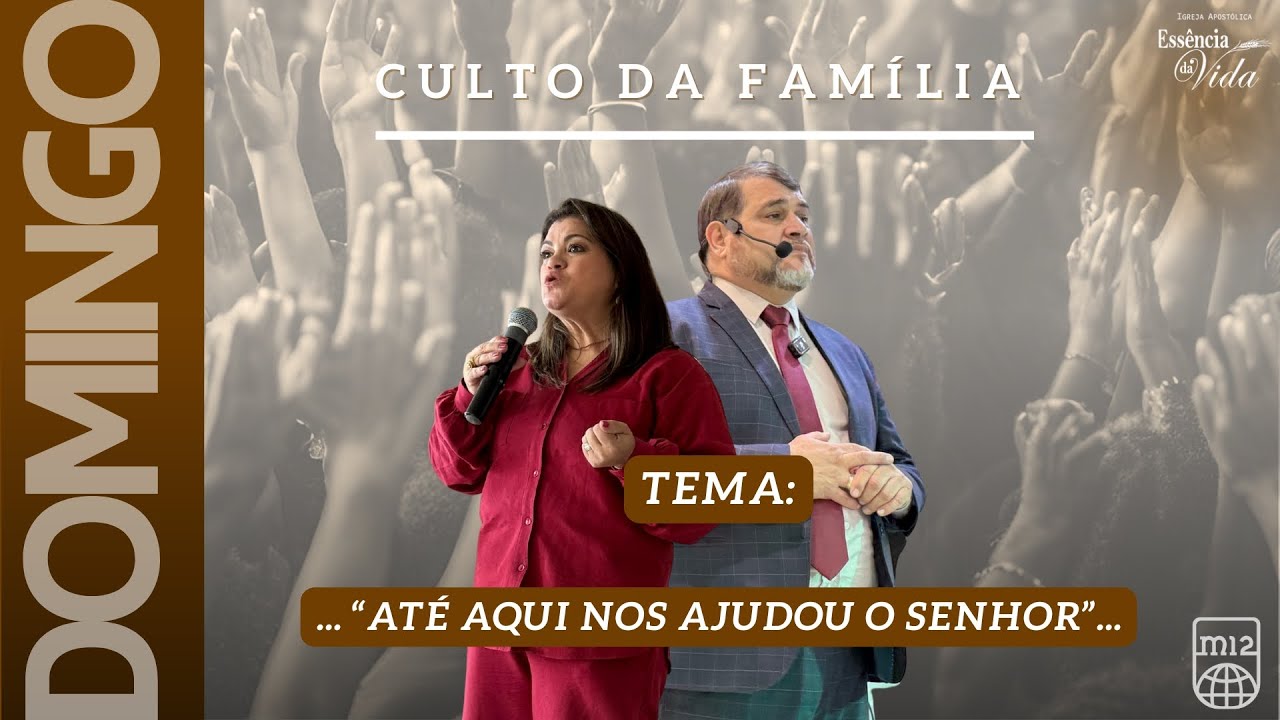 [CORTES DA ESSÊNCIA] - Domingo: 14/12/2025 - Tema: Ebenezer, até aqui nos ajudou o Senhor.