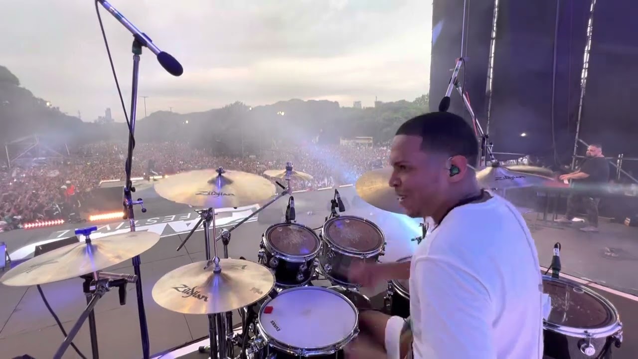 Luz y Sal |Drum Cam | @FunkyPR | Argentina 🇦🇷