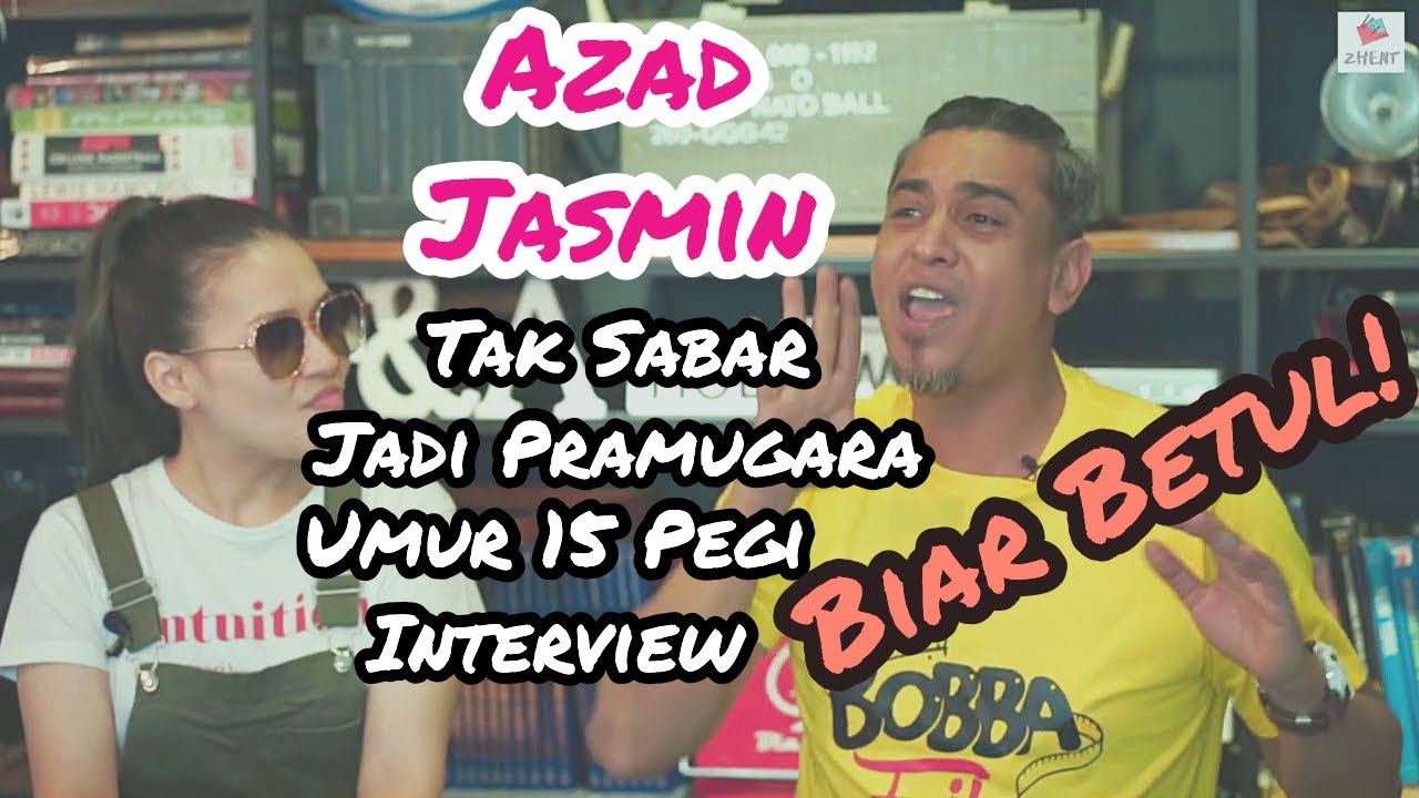 Azad Jazmin Tak Sabar Jadi Pramugara, Umur 15 Tahun Dah Pergi Temuduga..Biar Betul!