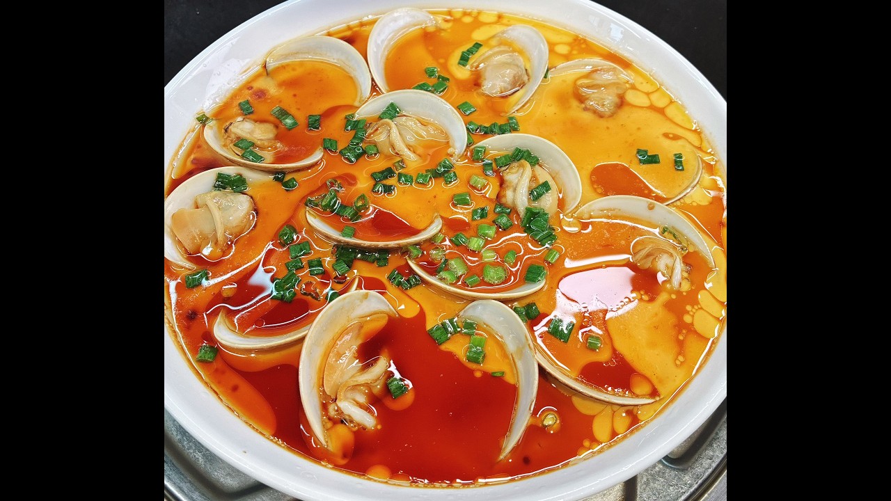 蛤蜊蒸蛋！从小吃到大都不会腻的下饭菜！