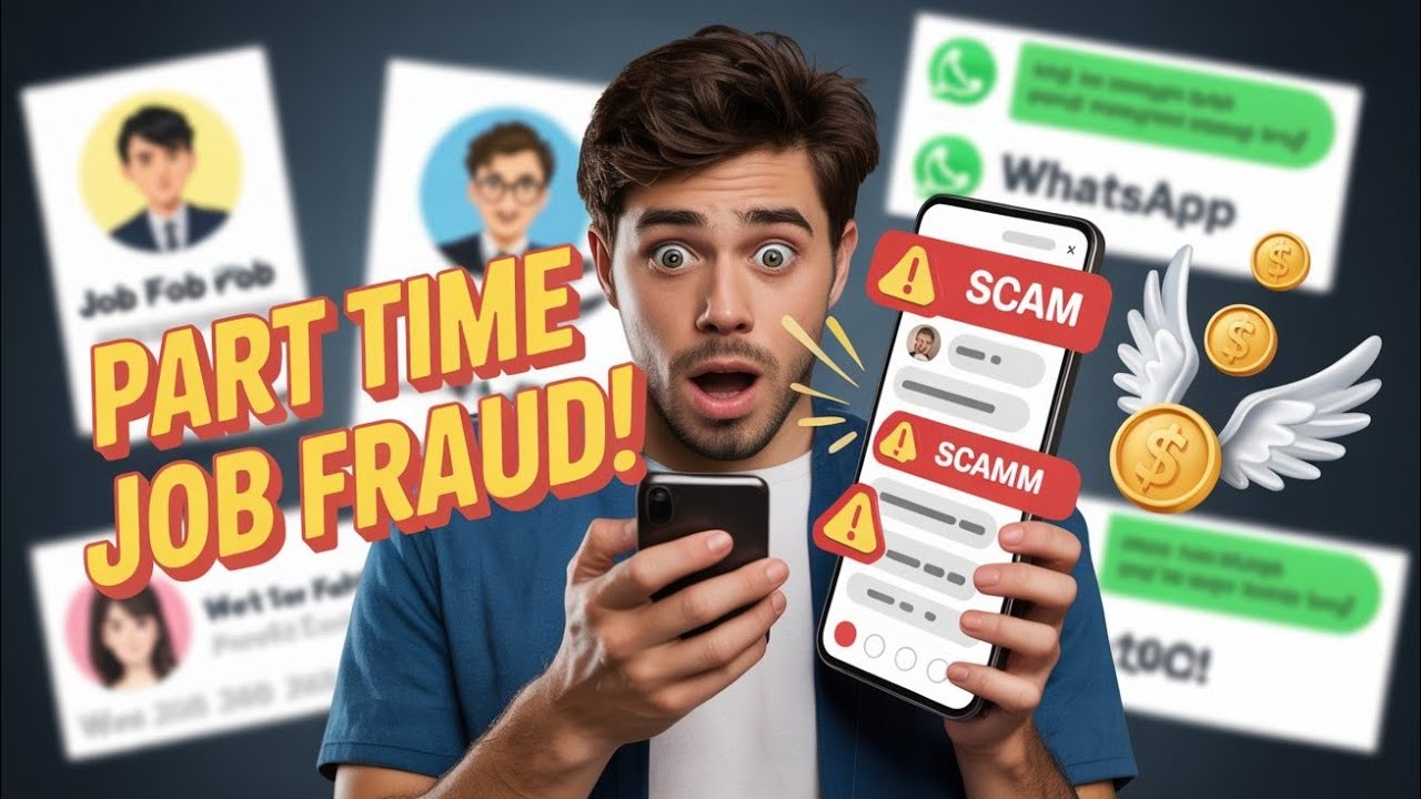 Part Time Job Fraud 😞| New Fraud case |Part time job fraud case|