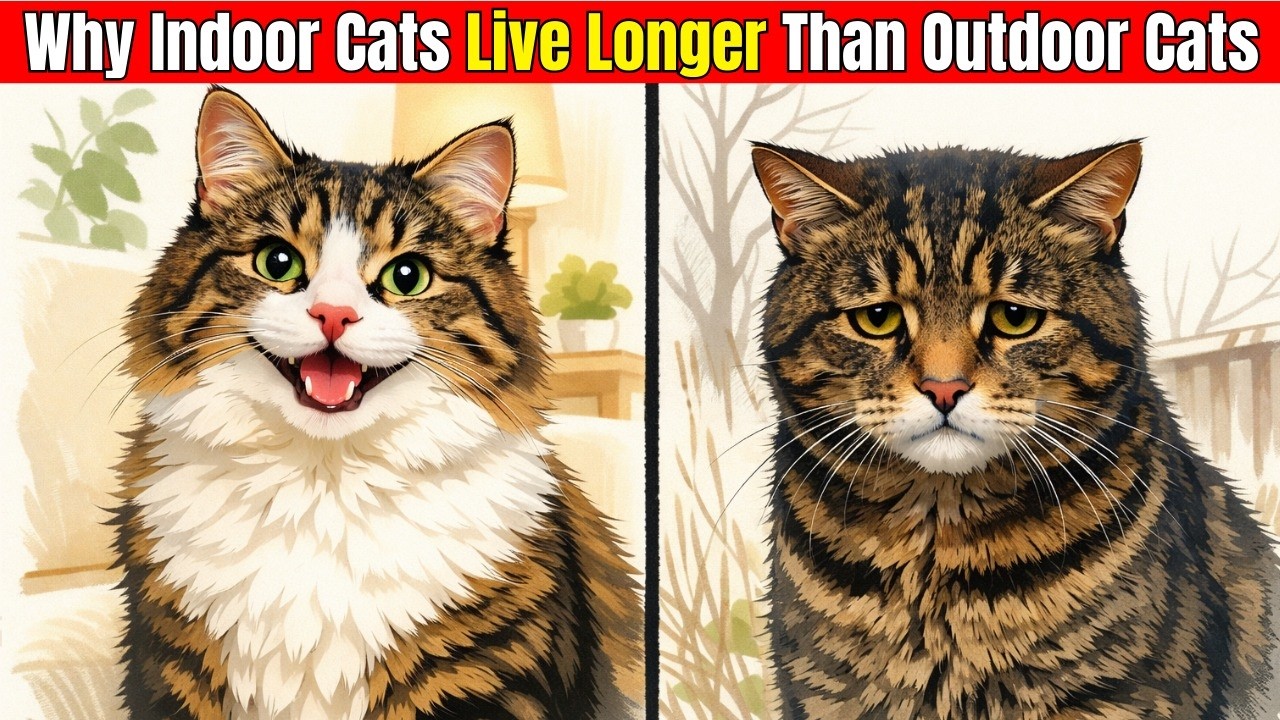 Indoor Cat vs Outdoor Cat - 99% of Cat Owners Don't Know This Deadly Truth!