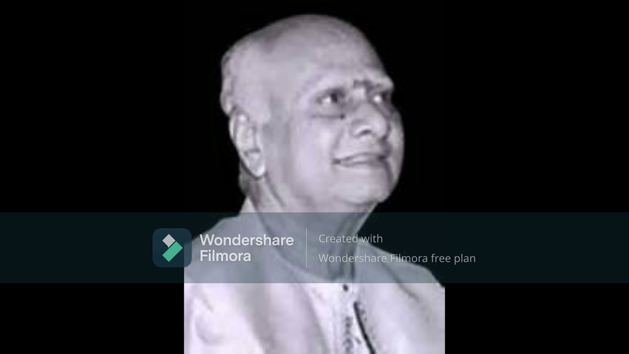 Pt C R Vyas sings Jogkauns