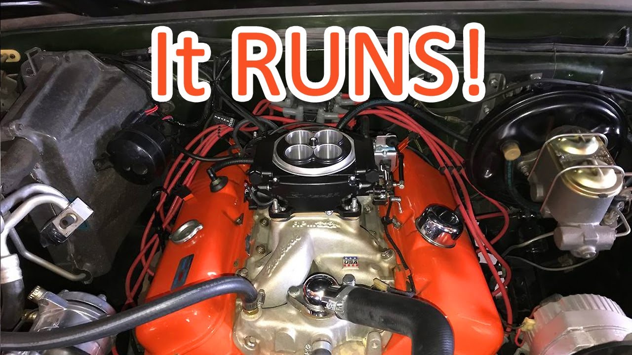 1972 Chevy C10 Holley EFI Sniper Install - Part 3 - First Startup!