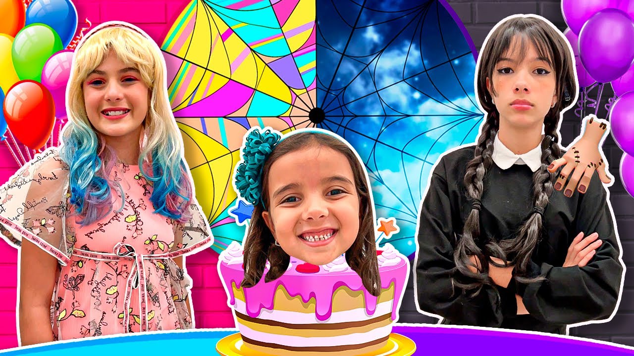 Julia e @Juliadantt  fazem uma festa surpresa para Manu