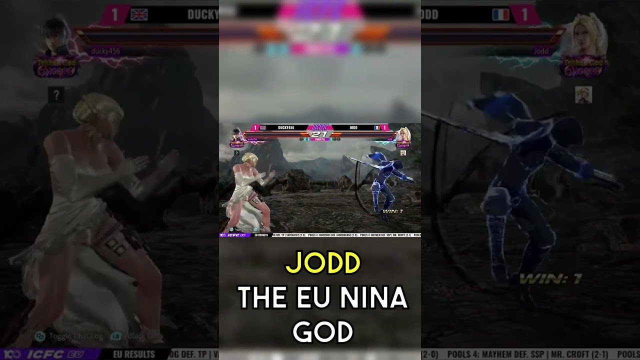 JODD THE NINA GOD | Best of #ICFCTEKKEN 2022 EU