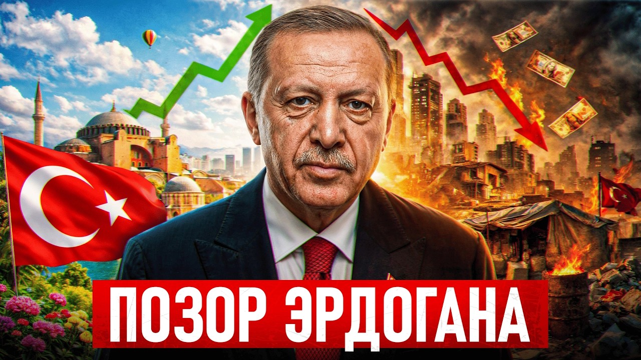Сколько еще продолжится империя Эрдогана? Парадокс экономики Турции!