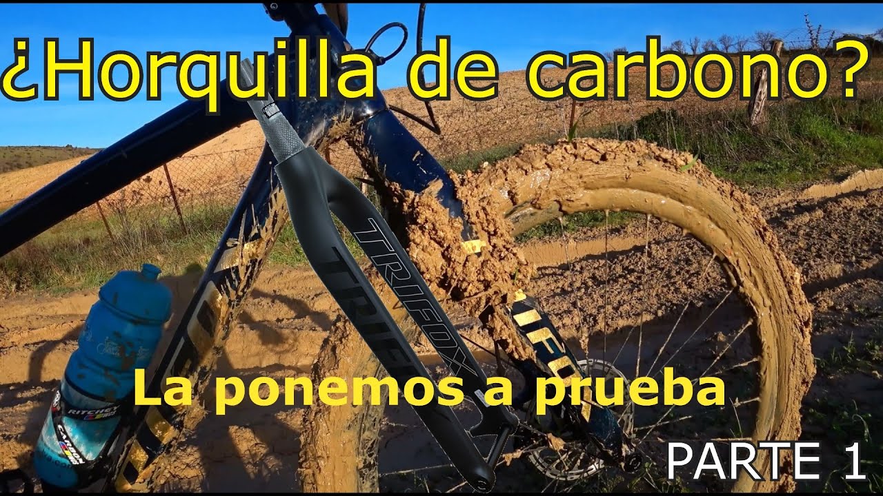 Probamos afondo la horquilla Trifox de carbono TMK200