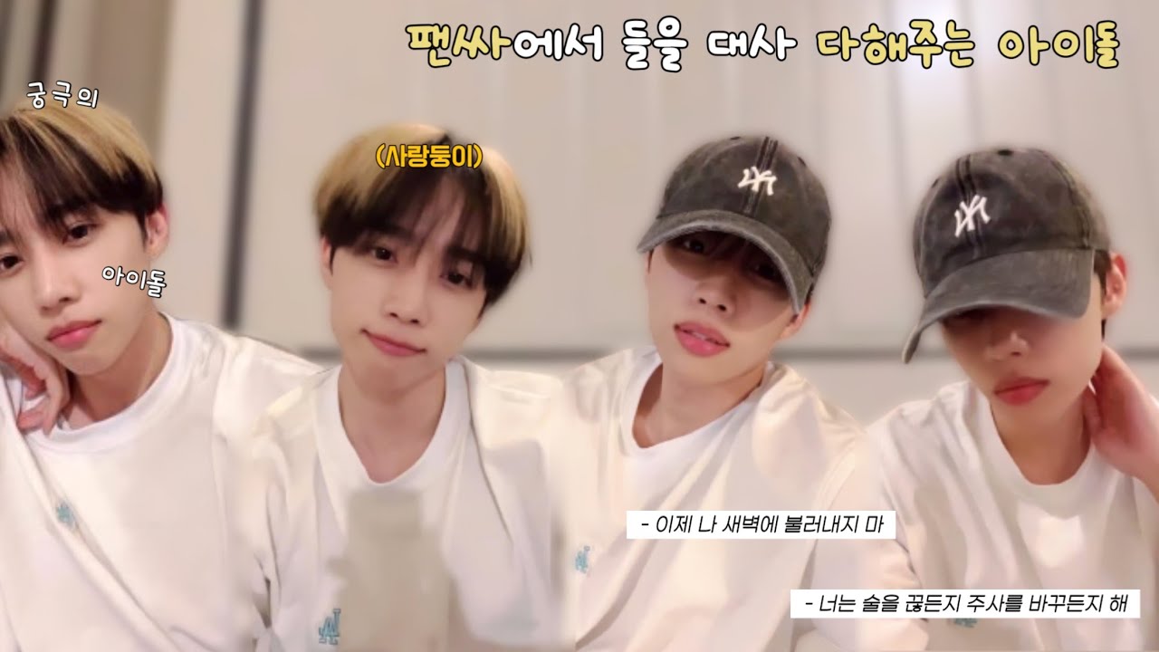 [더보이즈/선우] 팬싸에서 들을 대사 다해주는 아이돌 김선우 (궁극의 아이돌) // 호텔 라이브