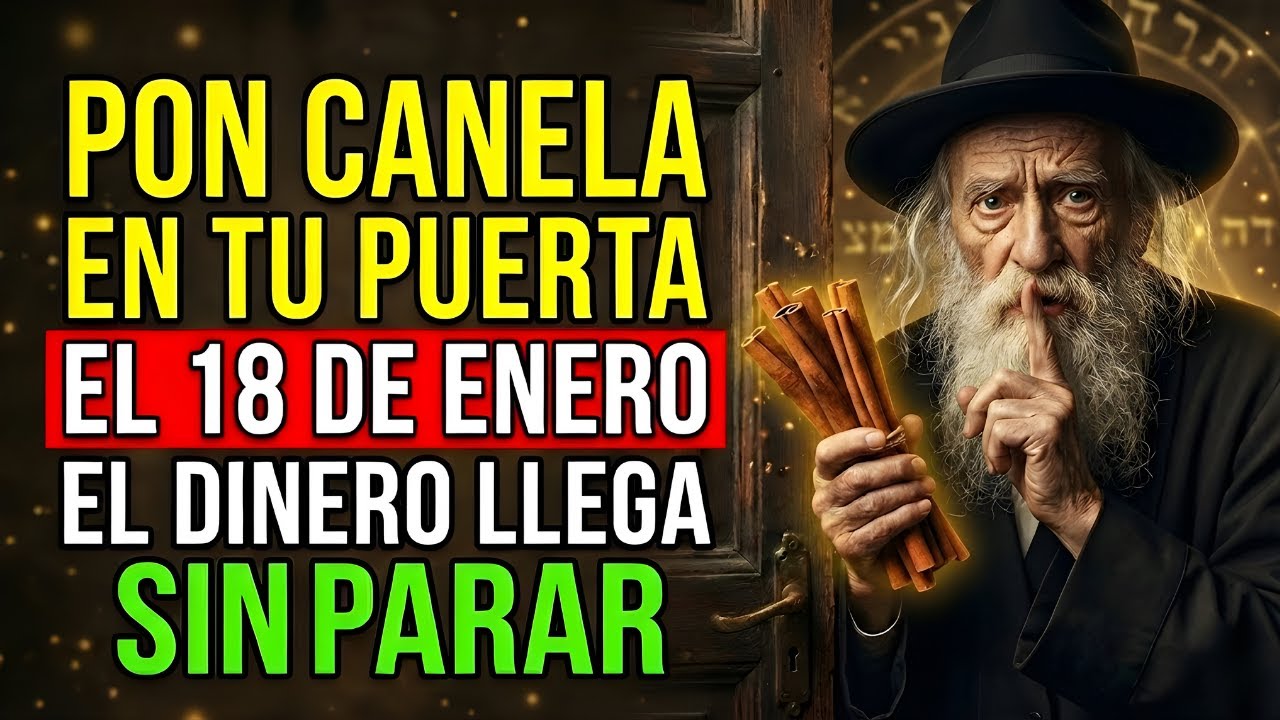 Rabino Millonario: Pon CANELA en la ENTRADA de tu CASA y ACTIVA la ABUNDANCIA desde ENERO ✅
