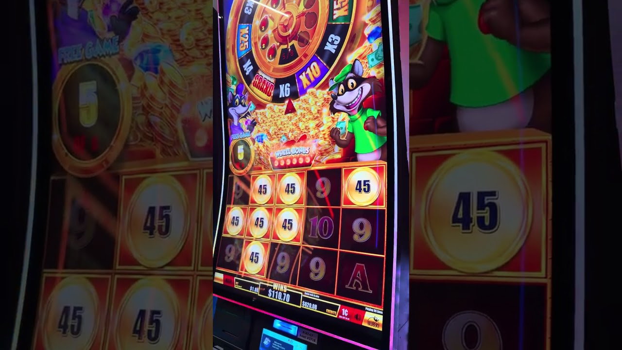 Cash Raccoons Slot Machine | $1.98 bet | 6 free games | Jan 31, 2026