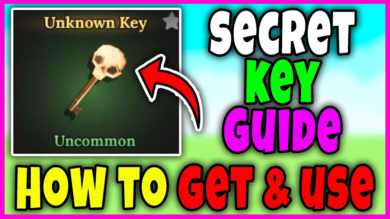 How to GET & USE UNKNOWN KEY in THE FORGE Roblox