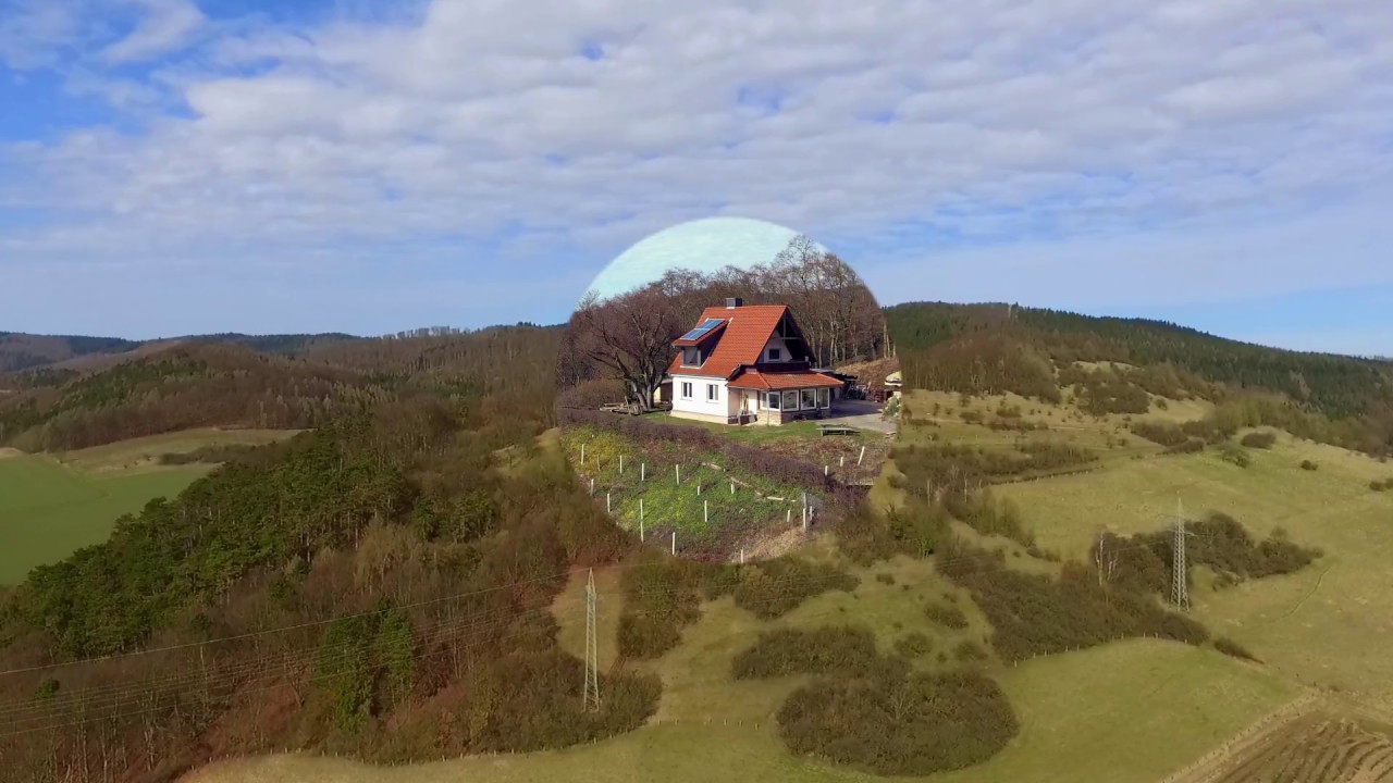 Impressionen aus der Luft, Weinberg, Holenberg, Kloster Amelungsborn
