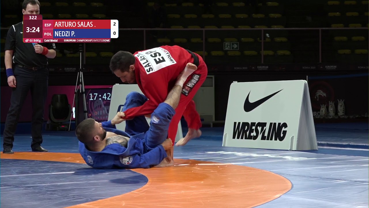 GOLD Men's GP Gi - 84 kg: . ARTURO SALAS (ESP) v. P. NEDZI (POL)