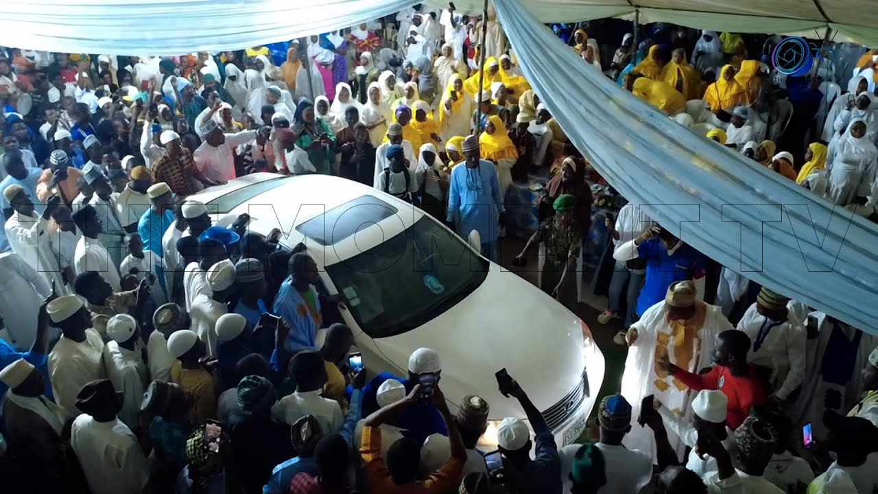 The Moment Sheikh Monsur Inyass arrived at DARATAN 2025 Annual Maolud Nabiyy