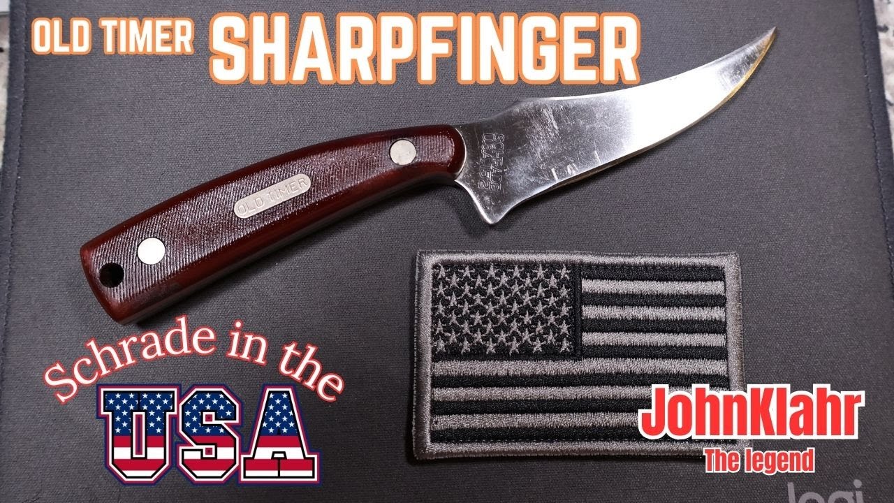American made Schrade Old Timer Sharpfinger found at pawn shop for $20