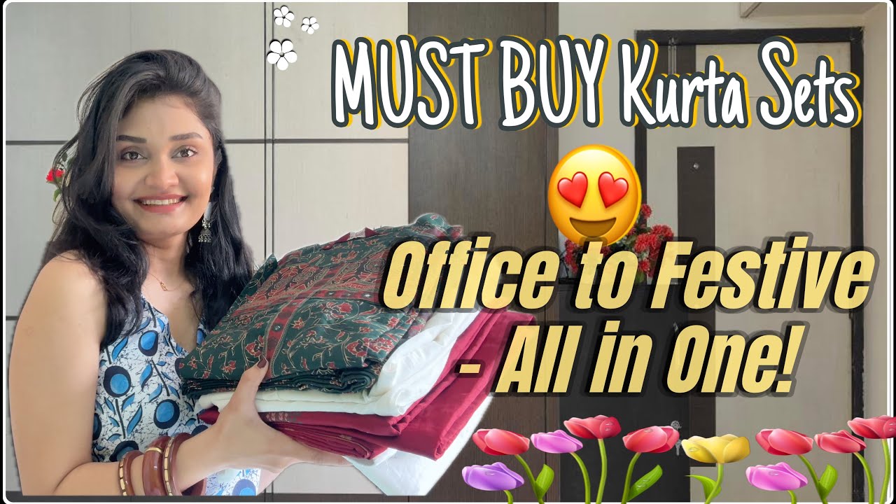 Must buy kurta sets for this summer #amazon