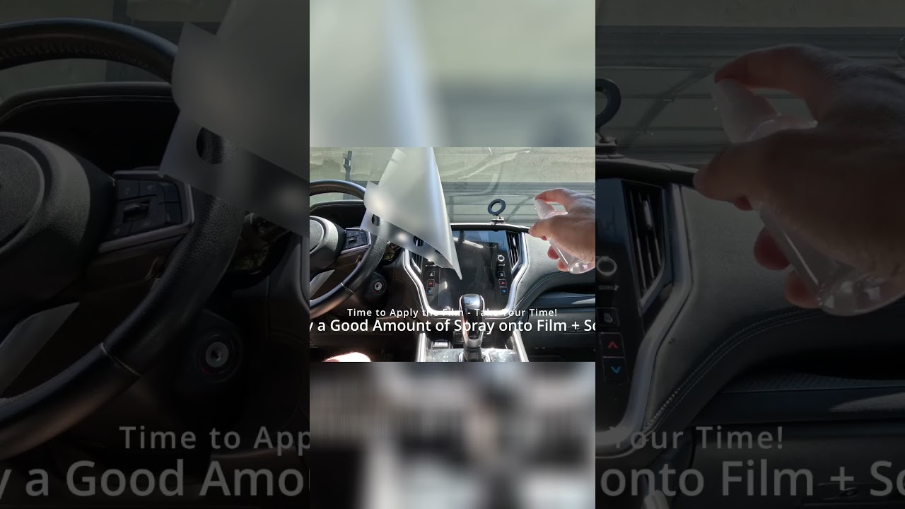 Full Subaru Outback Screen Protection For Your Infotainment Screen!  #subaru #subaruoutback