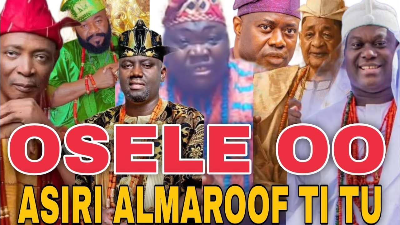  HA!! ALMAROOF TI FI ORO BA ILE YORUBA JE NIPA OKO ORO SI KABIYESI OONI PELU BABALADOJ 