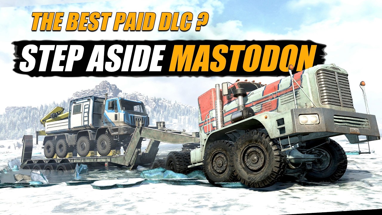 Snowrunner Dragon Wagon DLC Review | Is this Best DLC | Avenhorn A15 & Padera STD-4