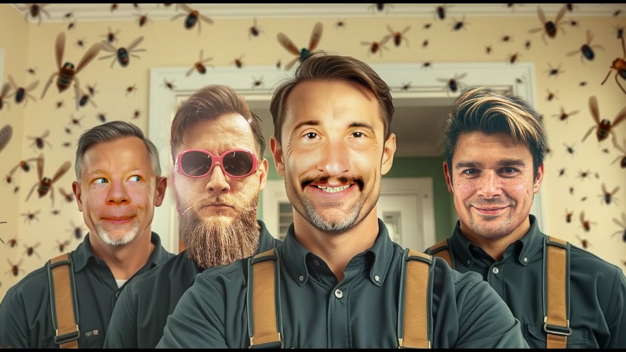ROBACTWO OPANOWAŁO DOM CHORSMENÓW! | BUG CLEANERS @Bladii309 @PAPAPLAGA @Diabeuu